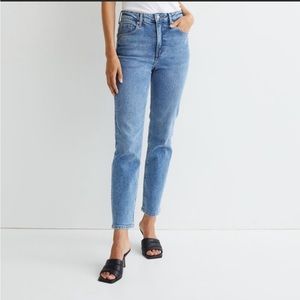 H&M &denim EEUC high waist vintage slim jean